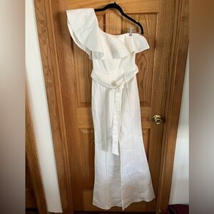 Flying Tomato White Jumpsuit